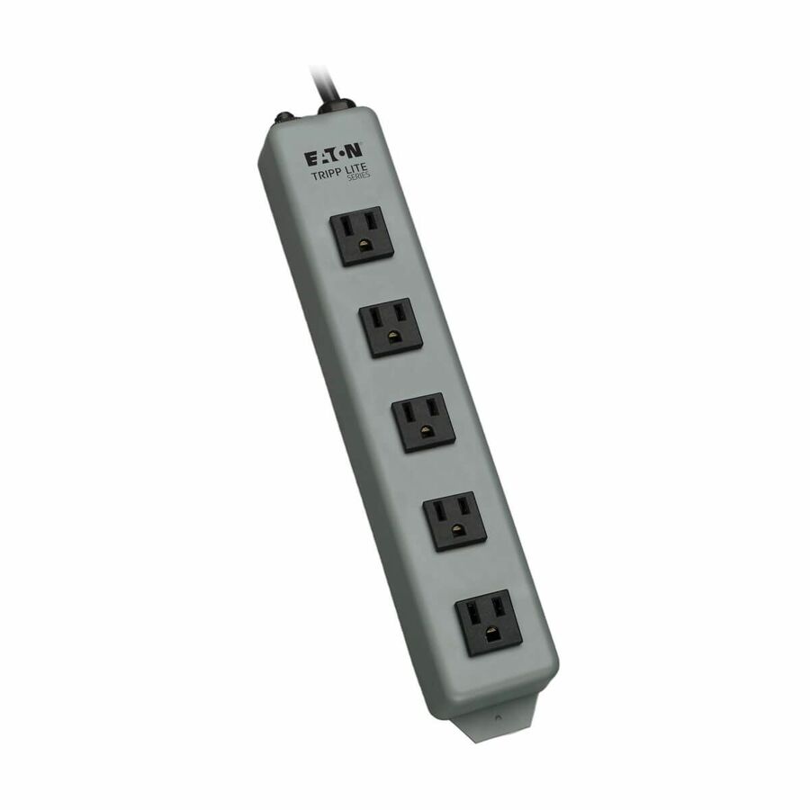 Eaton Tripp Lite Series Industrial Power Strip, 5-Outlet, 6 ft. (1.8 m) Cord, Switchless