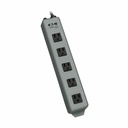 Eaton Tripp Lite Series Industrial Power Strip, 5-Outlet, 6 ft. (1.8 m) Cord, Switchless
