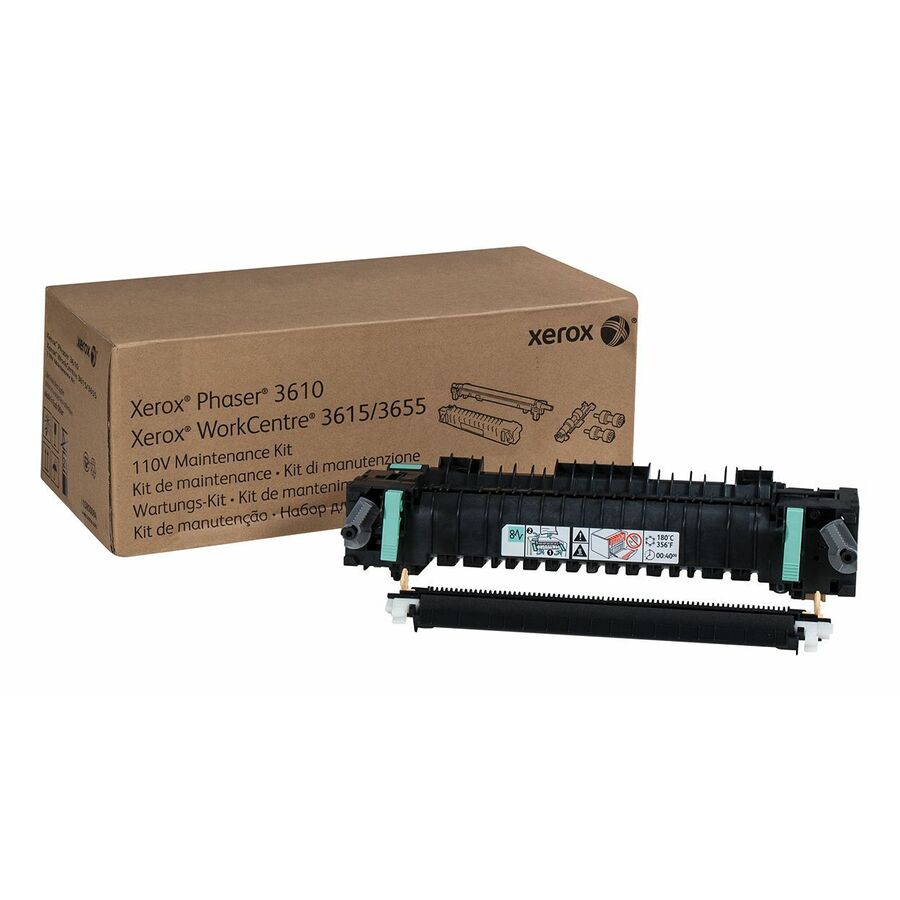 Xerox 110V Fuser Maintenance Kit Phaser 3610/WorkCentre 3615 (includes 110V Fuser, Bias Transfer Roller), Long Life Item, Typically Not Required