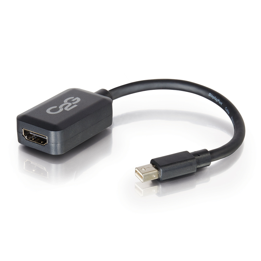 C2G Mini DisplayPort to HDMI Adapter - Black