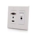 C2G HDBaseT HDMI Extender + VGA, 3.5mm, RS232, and IR over Cat Transmitter