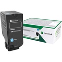 Lexmark Unison Original High Yield Laser Toner Cartridge - Cyan - 1 Each