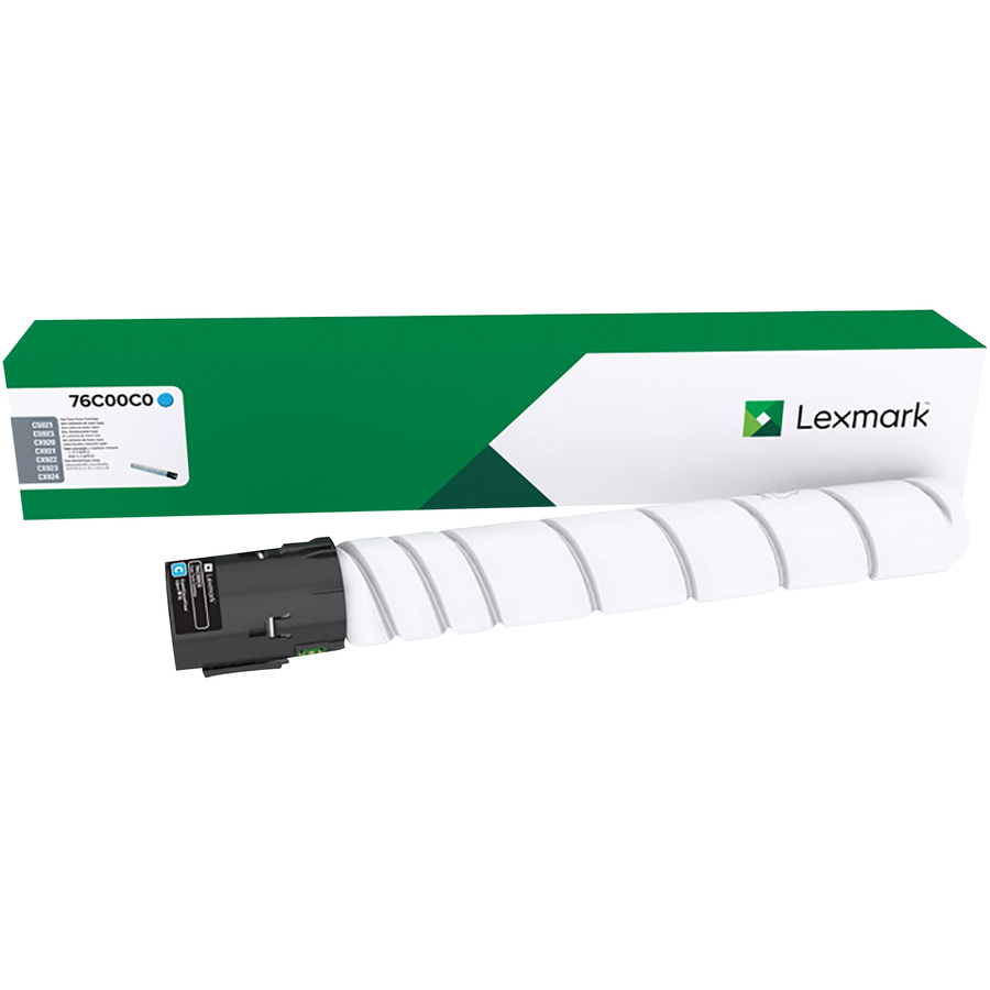 Lexmark Original High Yield Laser Toner Cartridge - Cyan - 1 Each