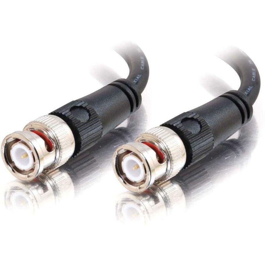 C2G 50ft RG59 Coax Patch BNC Cable - 75 Ohm - 22 AWG - M/M