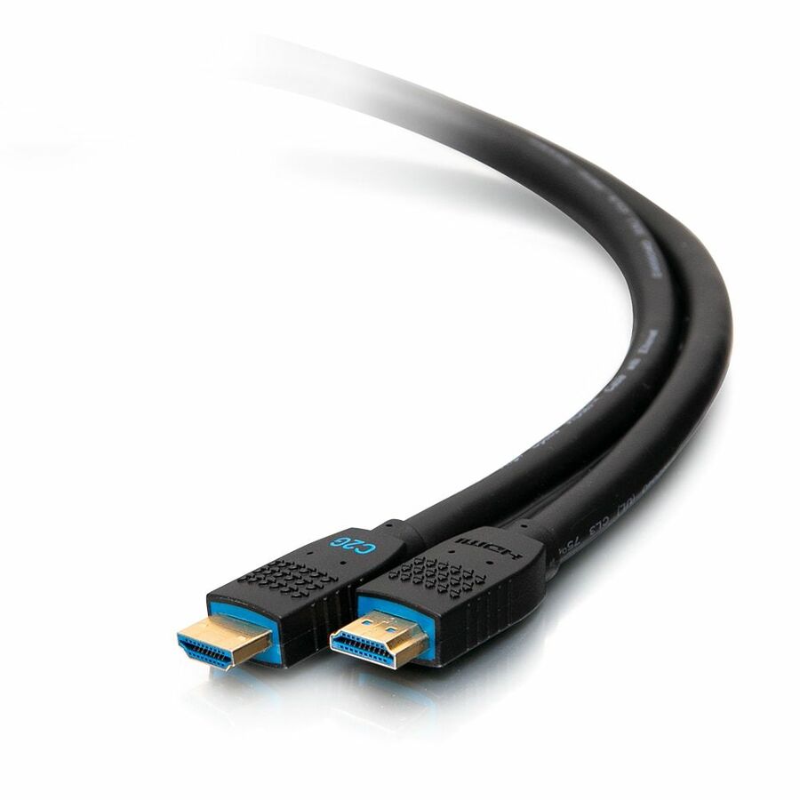 C2G 25ft Performance Series Premium High Speed HDMI Cable with Ethernet - In-Wall CMG Rated - 4K 60Hz - M/M - Black