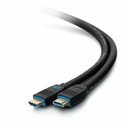 C2G 25ft Performance Series Premium High Speed HDMI Cable with Ethernet - In-Wall CMG Rated - 4K 60Hz - M/M - Black