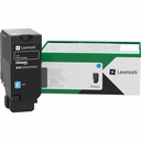 Lexmark Unison 735 Original Laser Toner Cartridge - Cyan - 1 Each