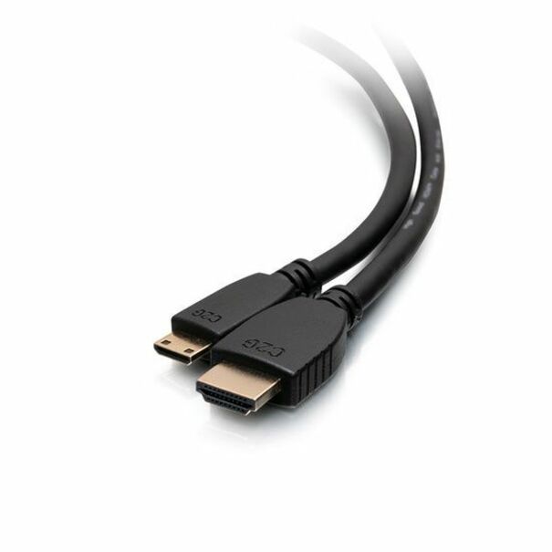 C2G 6ft High Speed HDMI® to Mini HDMI Cable with Ethernet - Black