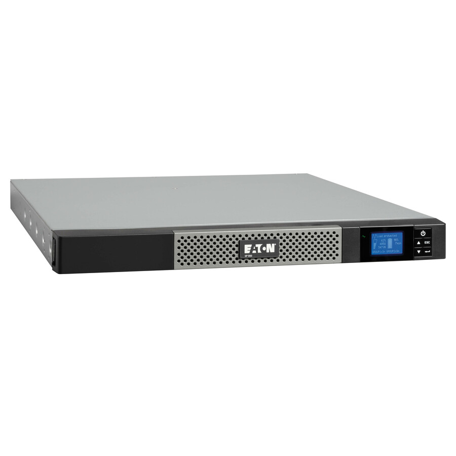 Eaton 5P UPS 1550VA 1100W 230V Line-Interactive UPS, C14 Input, 6 C13 Outlets, True Sine Wave, Cybersecure Network Card Option, 1U