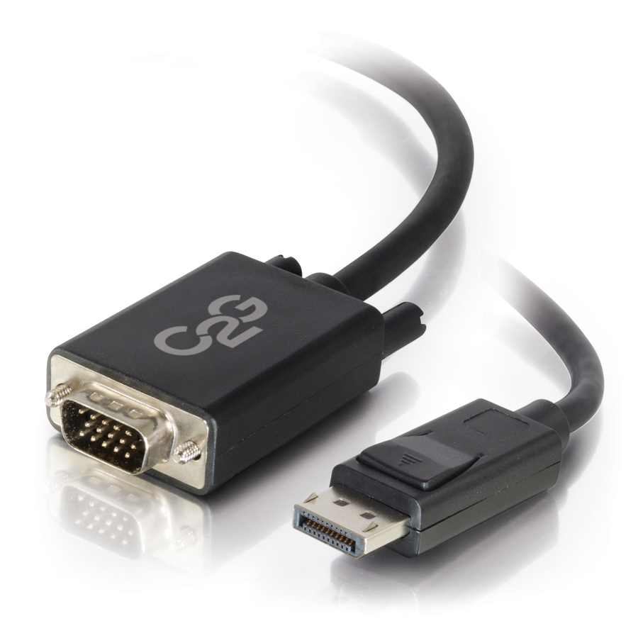 C2G 6ft DisplayPort to VGA Adapter Cable - M/M