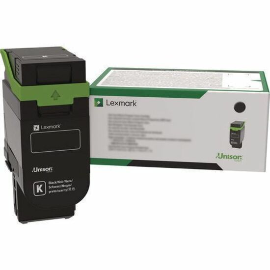 Lexmark Original High Yield Laser Toner Cartridge - Return Program - Black - 1 Pack