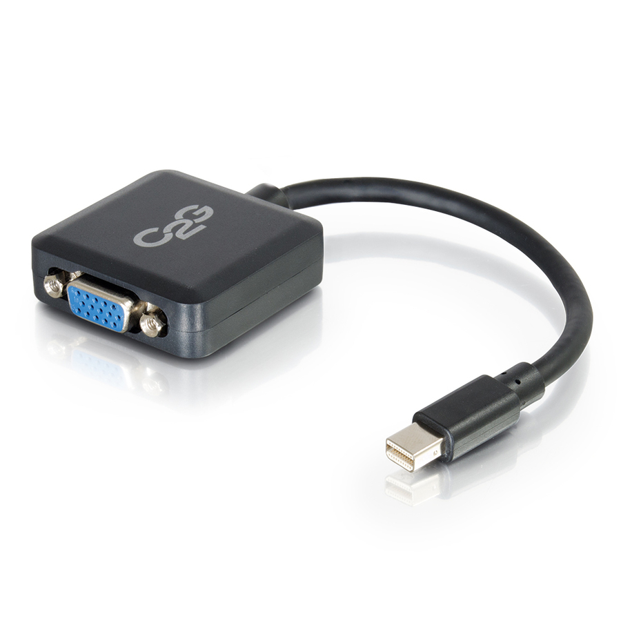 C2G Mini DisplayPort to VGA Adapter - 8in - Active - M/F