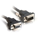 C2G 3ft Panel-Mount HD15 SXGA M/F Monitor Extension Cable