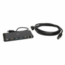 C2G USB-C 6-in-1 Mini Docking Station Bundle for Laptops