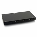 C2G Dual 4K HDMI HDBaseT + VGA, 3.5mm, and RS232 over Cat Switching Extender Box Transmitter - 4K 60Hz