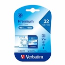 Verbatim 32GB Premium SDHC Memory Card, UHS-I Class 10
