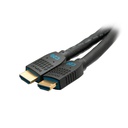 C2G 25ft Performance Series Ultra Flexible High Speed HDMI Cable w Ethernet - In-Wall CMG Rated - 4K 60Hz - M/M - Black