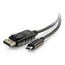 C2G 6ft USB C to DisplayPort Cable - 4K 30Hz