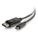 C2G 10ft USB C to DisplayPort Cable - 4K Video - M/M