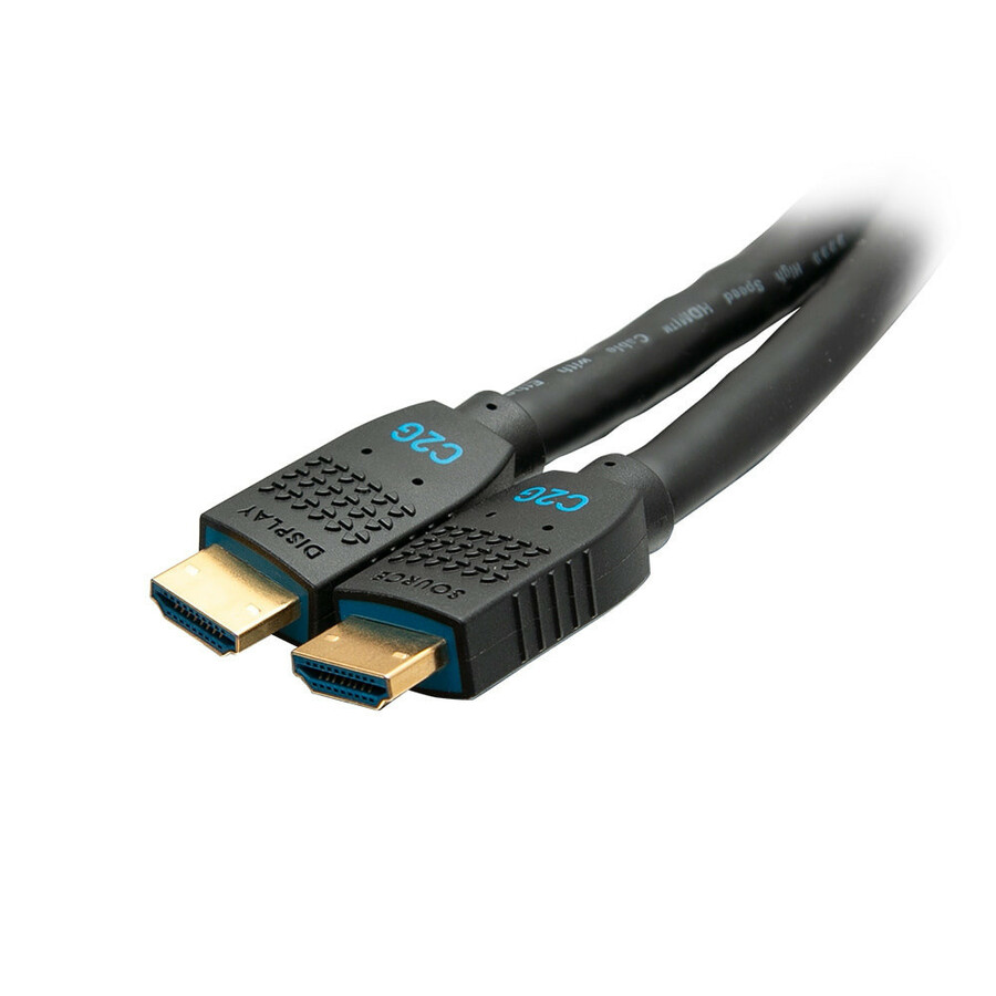 C2G 35ft Performance Series Ultra Flexible High Speed HDMI Cable w Ethernet - In-Wall CMG Rated - 4K 60Hz - M/M - Black