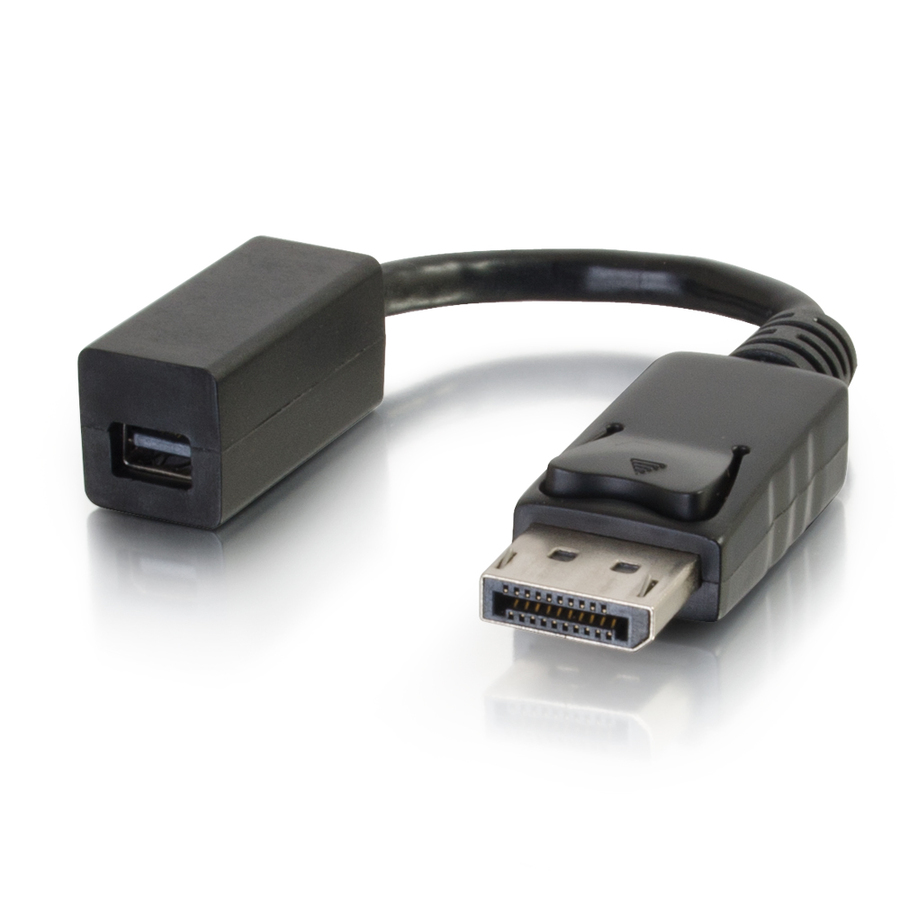 C2G DisplayPort to Mini DisplayPort Adapter - DP to Mini DP - M/F Black