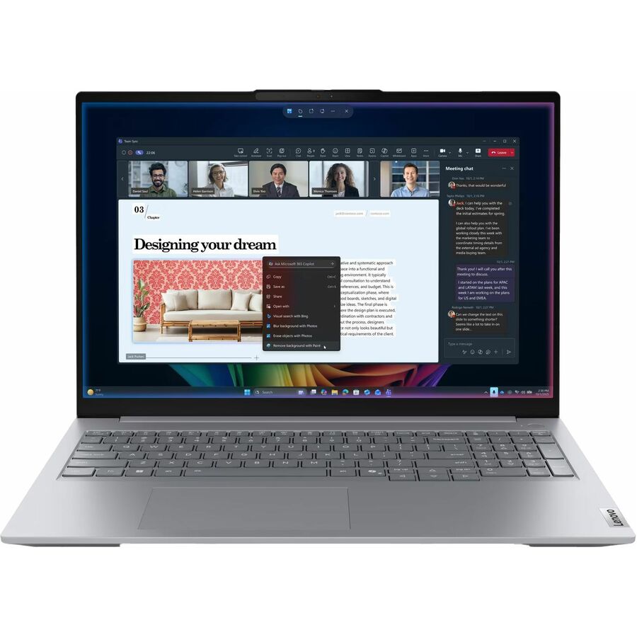 Lenovo ThinkBook 16 G9 IPL 21UR000CUS 16" Notebook - WUXGA - Intel Core Ultra 5 3rd Gen 325 - 16 GB - 512 GB PCI Express 4.0 SSD - English (US) Keyboard - Luna Gray