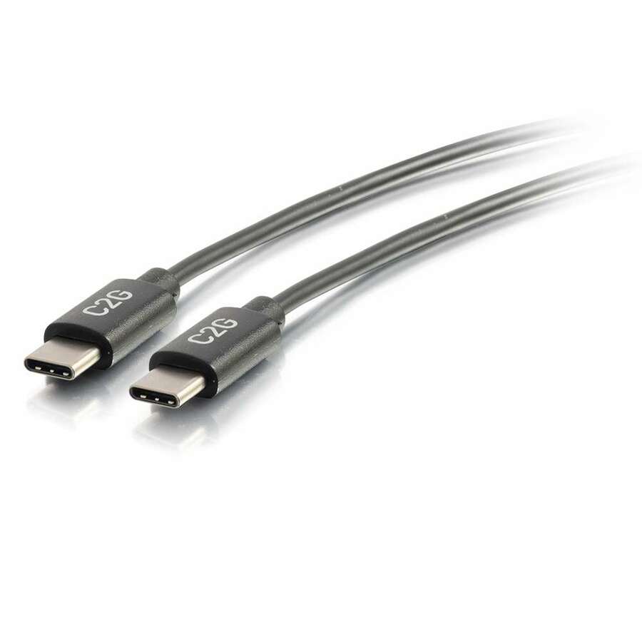 C2G 3ft USB C Cable - USB C to USB C Cable - USB C 2.0 3A - 480 Mbps - M/M