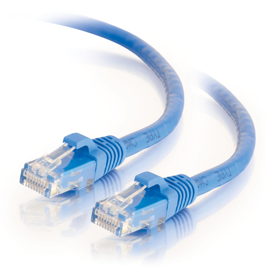 C2G 25ft Cat6 Snagless Unshielded (UTP) Ethernet Network Patch Cable - Blue