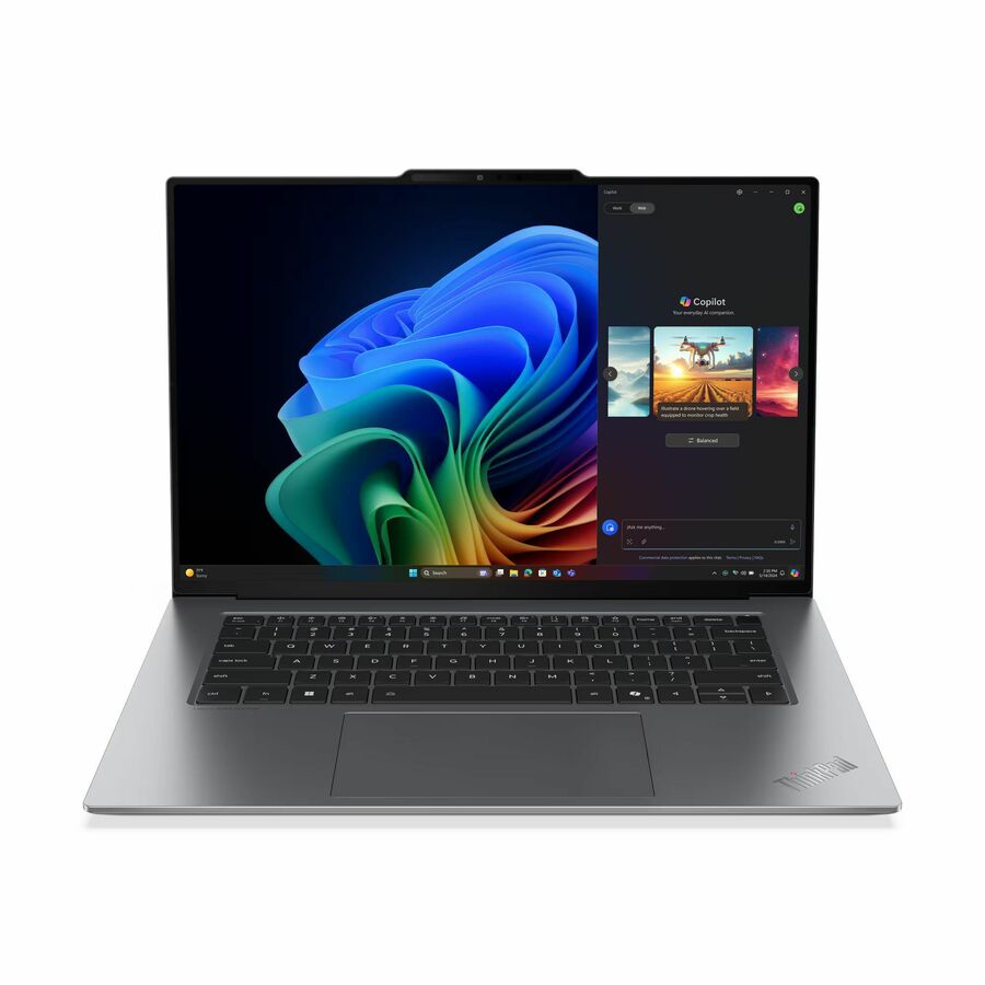 Lenovo ThinkPad X9-15 Gen 1 21Q6006RUS 15.3" Touchscreen Notebook - 2.8K - 120 Hz - Intel Core Ultra 7 2nd Gen 258V - 32 GB - 512 GB SSD - English (US) Keyboard - Black, Gray