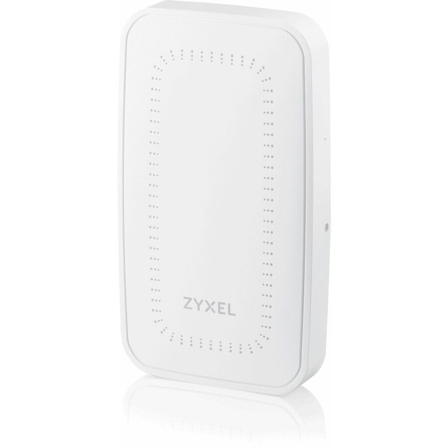 Zyxel WiFi 6 AX1800 Wireless Gigabit Wall Access Point | 3 GbE PT Ports (1 PoE) | Cloud, App, Direct or Controller Management | 1 Year Nebula Pro Included | POE+ Powered | WAX300H