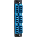 Black Box High-Density Single-Mode Fiber Adapter Panel - Ceramic Sleeve