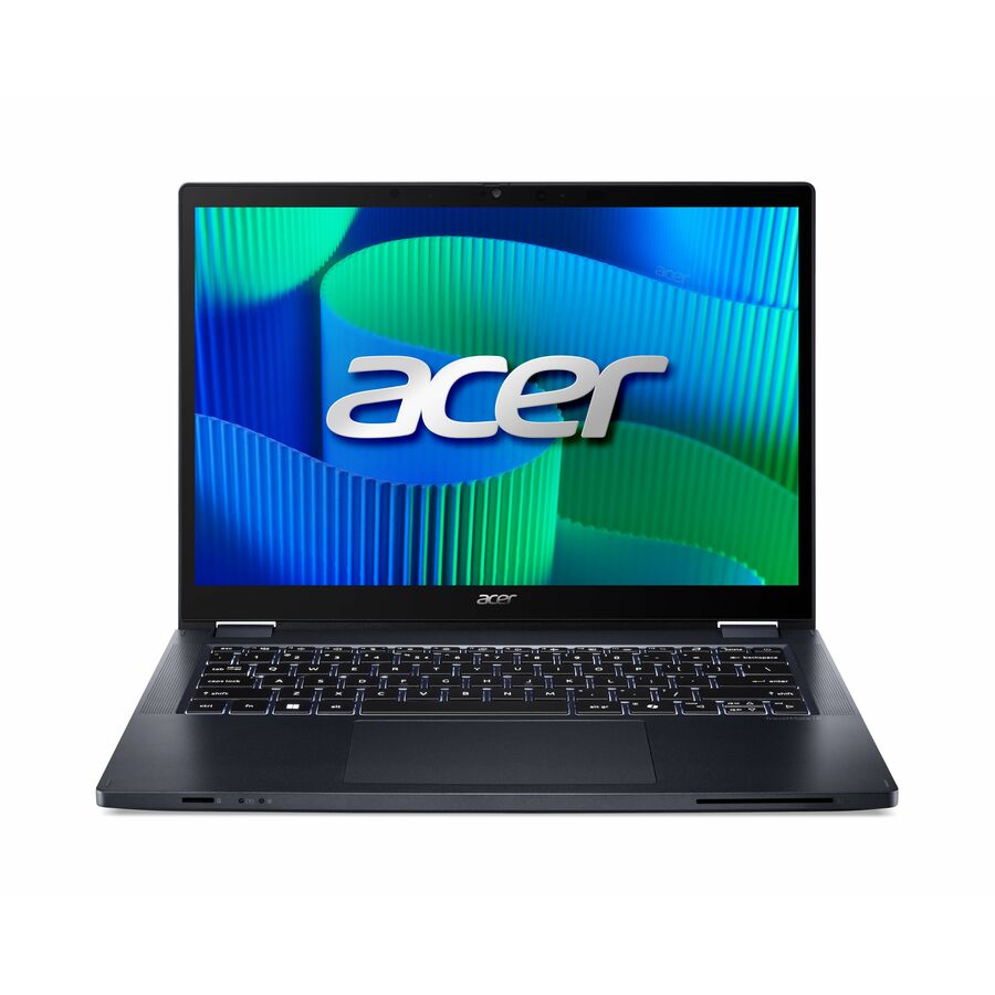 Acer TravelMate P4 Spin 14 TMP414RN-54 TMP414RN-54-57U5 14" Touchscreen Convertible 2 in 1 Notebook - WUXGA - 60 Hz - Intel Core Ultra 5 125U - 16 GB - 512 GB SSD - English Keyboard - Blue