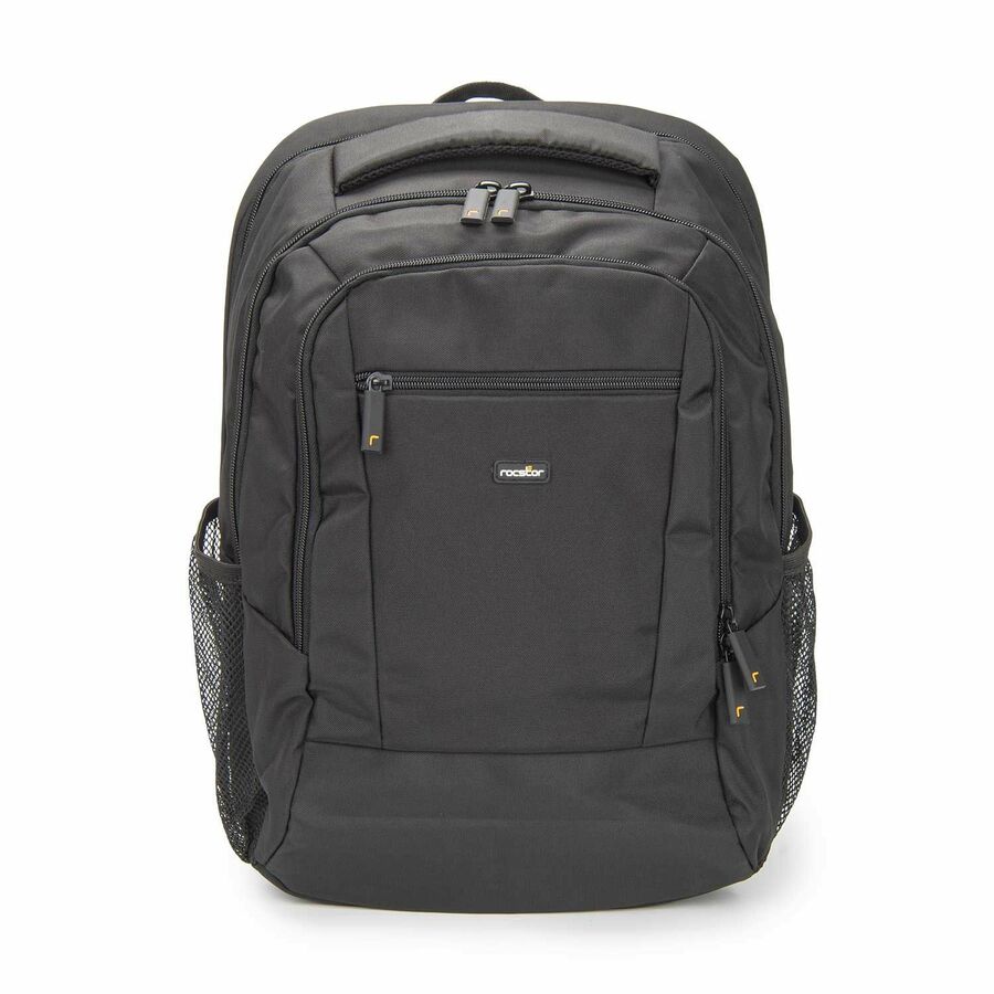 Rocstor MetroPro Rugged Carrying Case (Backpack) for 13" to 17" Apple, HP, Lenovo, Microsoft, Dell Notebook - Black - TAA Compliant