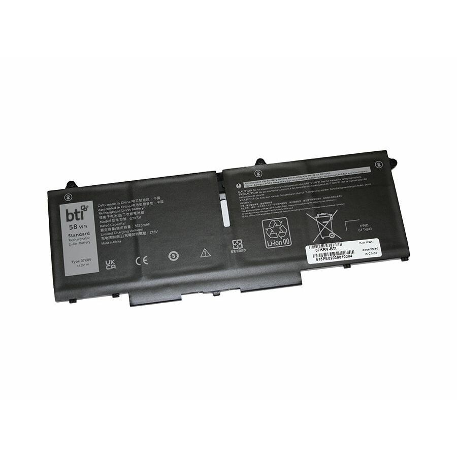 BTI 07KRV-BTI 4-CELL 15.2V LI-ION NOTEBOOK BATTERY FOR DELL LATITUDE 5330, 5430, 5530, 7330, 7430, 7530