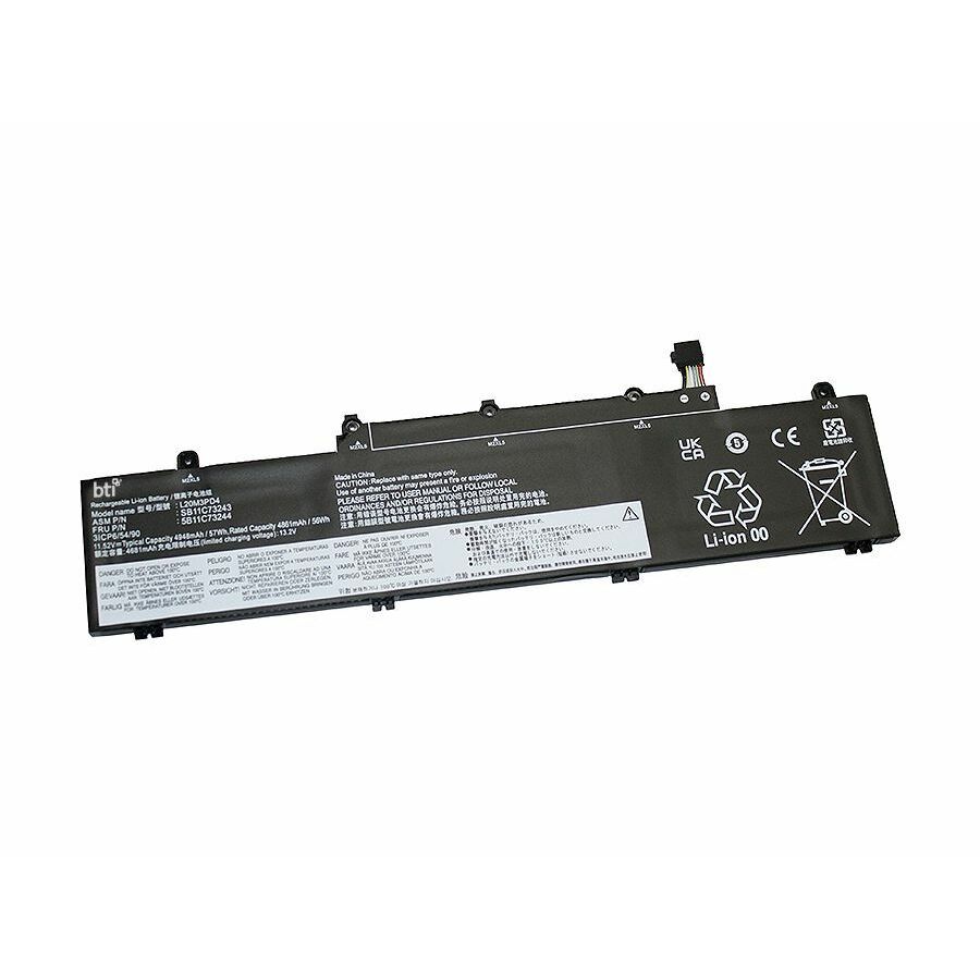 BTI L20M3PD4-BTI 3-CELL 11.52V LI-ION BATTERY L20M3PD4, SB11C73243, 5B11C73244, 5B11C73245, L20C3PD4, SB11C73240, 5B11E24665