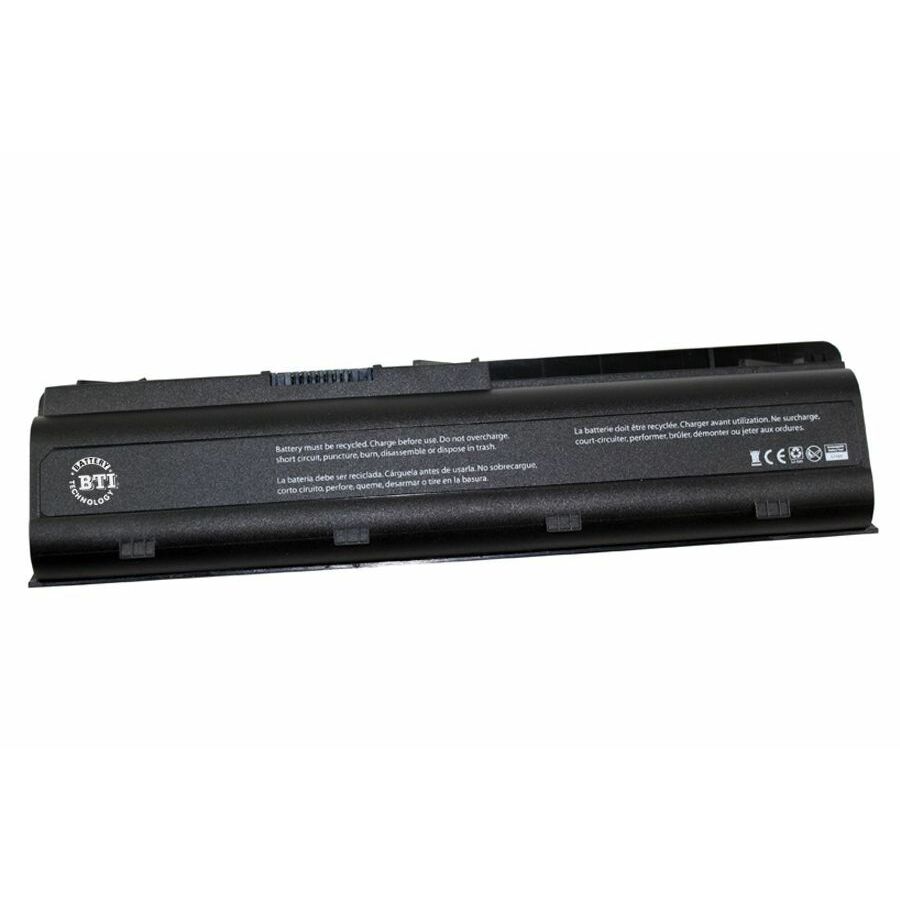 BTI 593554-001-BTI 6-CELL 10.8V LI-ION BATTEY COMPATIBLE WITH 586007-001, 586007-121, 586007-141, 586007-251, 586007-421, 586007-541, 586007-851, 592260-541, 593550-001, 593553-001, 593554-001, 593562-001, 593663-001, H0F74AA#ABA, HSTNN-CBOX, HSTNN-LB0W, LAP0612, MU06, MU06XL, WD548AA, WD548AA#ABB, HP PAVILION DM4, DM3, DV5, DV6