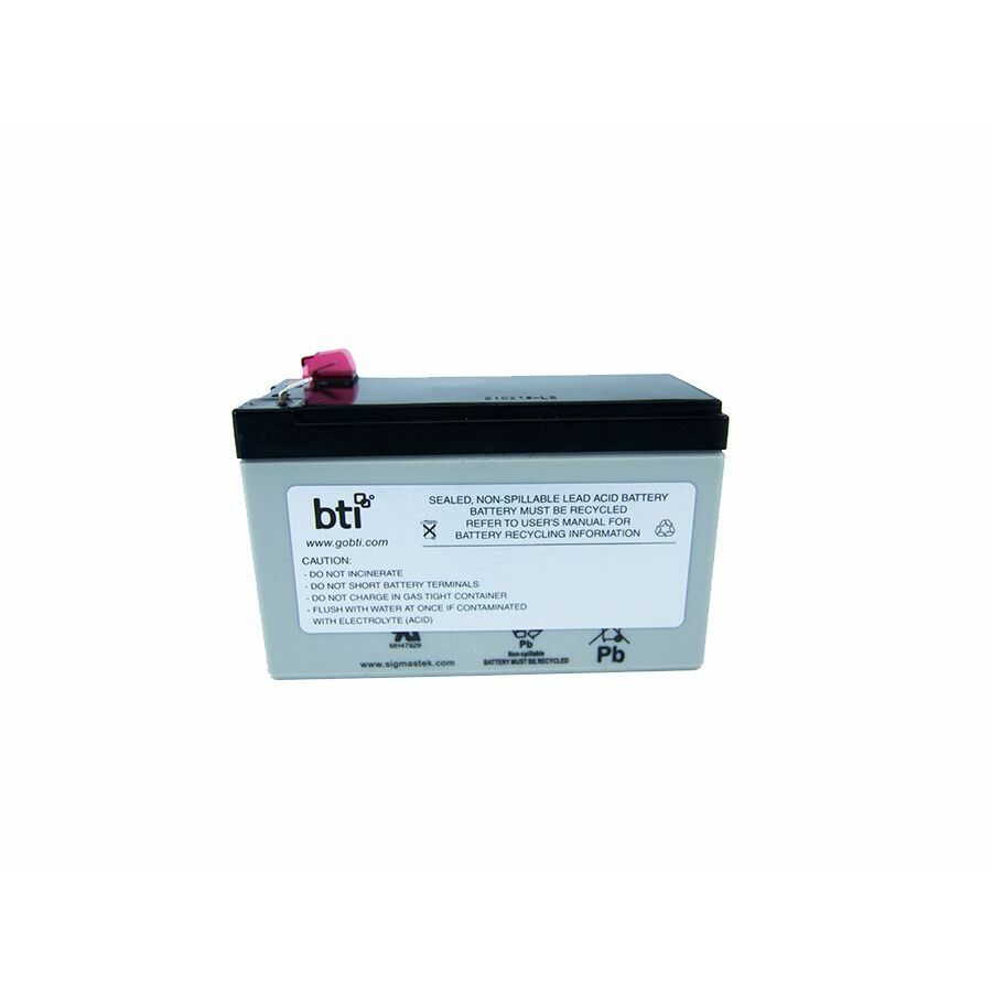 BTI RBC51-SLA51-BTI SEALED LEAD ACID BATTERY FOR APC - 2yr Warranty - AVR750U, AVR750UTAA, AVR900U, AVRX750U, BC600TU, BC800U, BCPERS450, BCPRO600, ECO1000LCD, ECO750UPS