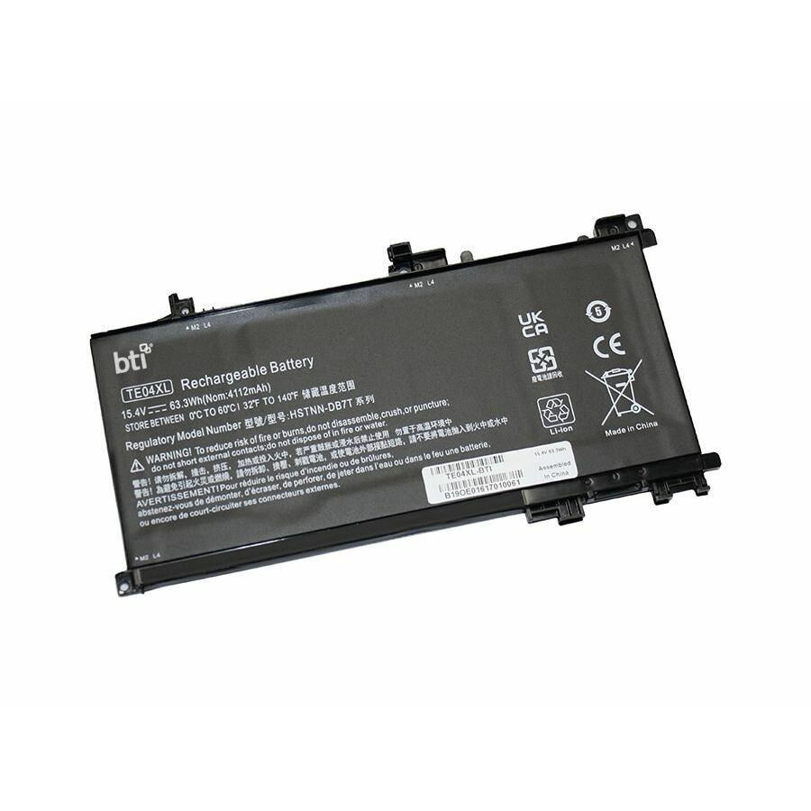BTI TE04XL-BTI 15.4V 63.3WH LI-ION BATTERY 905277-855, HSTNN-DB7T, TE04XL, 905175-271