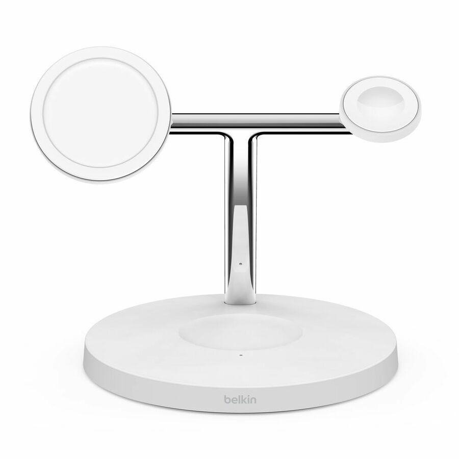 Belkin BoostCharge Pro 3-in-1 Wireless Charger with MagSafe 15W (Certified Refurbished)