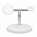 Belkin BoostCharge Pro 3-in-1 Wireless Charger with MagSafe 15W (Certified Refurbished)