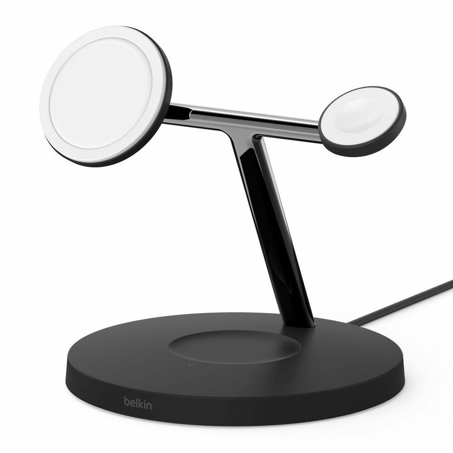 Belkin BoostCharge Pro 3-in-1 Wireless Charger with MagSafe 15W (Certified Refurbished)