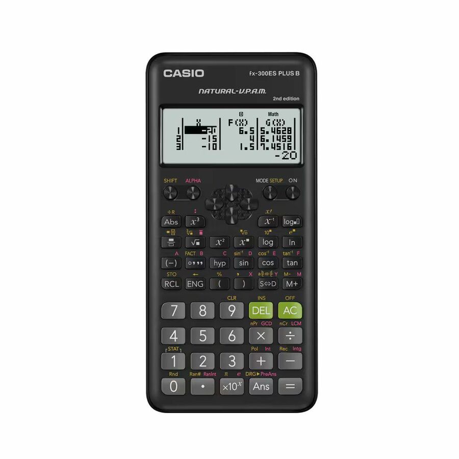 Casio fx-300ES PLUS B 2nd Edition Scientific Calculator | "AAA" Battery Model