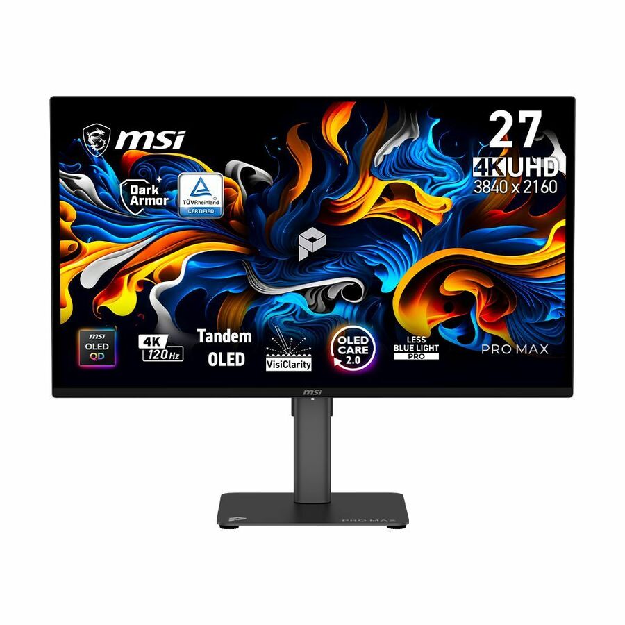 MSI PRO MAX PRO MAX 271UPX12G 27" Class 4K UHD Gaming OLED Monitor - 16:9