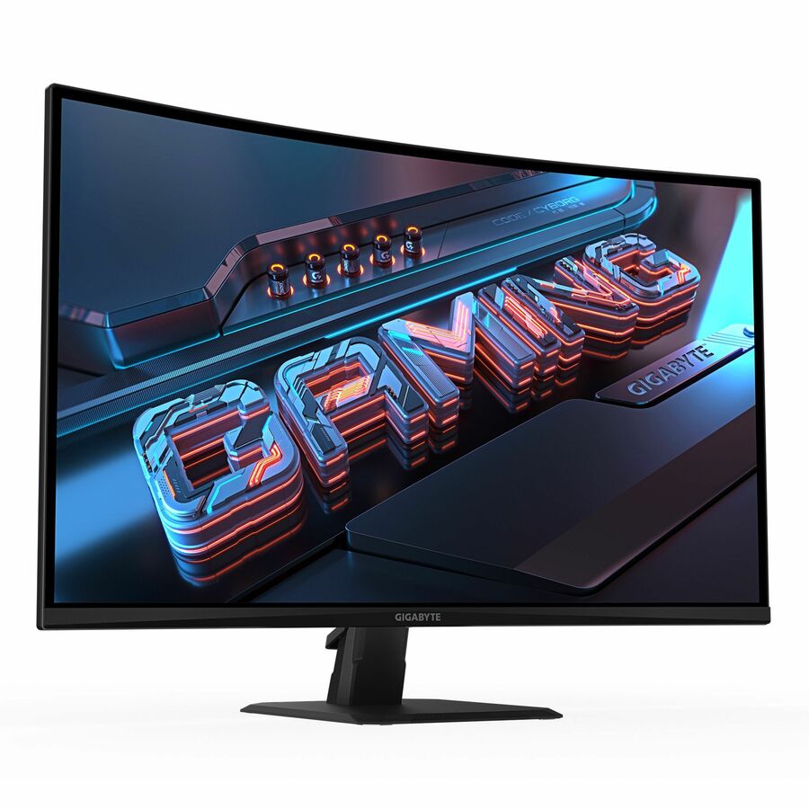 GIGABYTE GS32QCA 32" Class WQHD Curved Screen Gaming LED Monitor