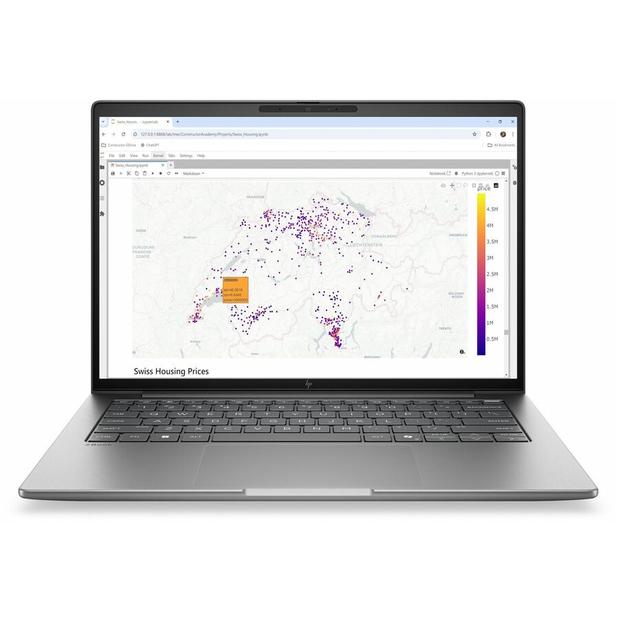 HP ZBook 8 G2a 14" Copilot+ PC Mobile Workstation - WUXGA - 60 Hz - AMD Ryzen AI 5 PRO Ryzen AI PRO 400 Series 435 - 16 GB - 512 GB SSD - English Keyboard - Meteor Silver