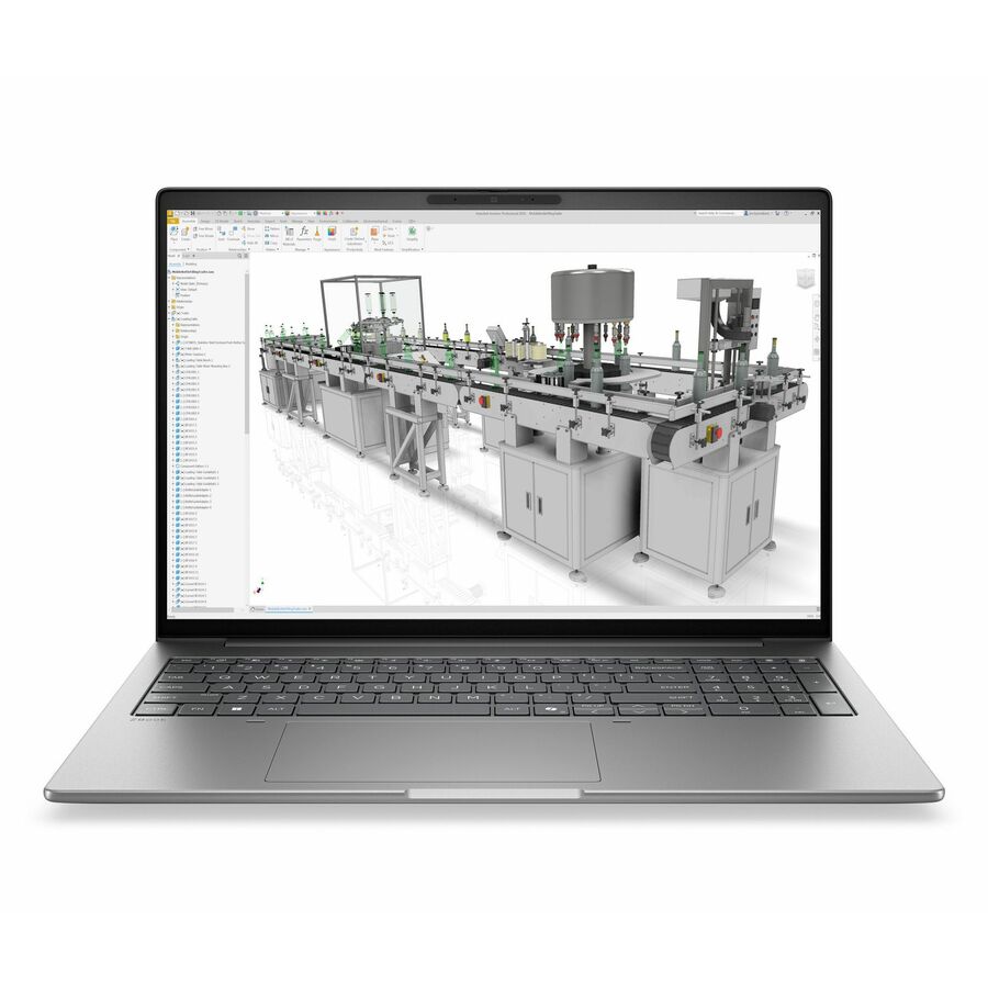HP ZBook 8 G2i 16" Copilot+ PC Mobile Workstation - WUXGA - 60 Hz - Intel Core Ultra 7 Series 3 356H - 32 GB - 512 GB SSD - English Keyboard - Meteor Silver Aluminum