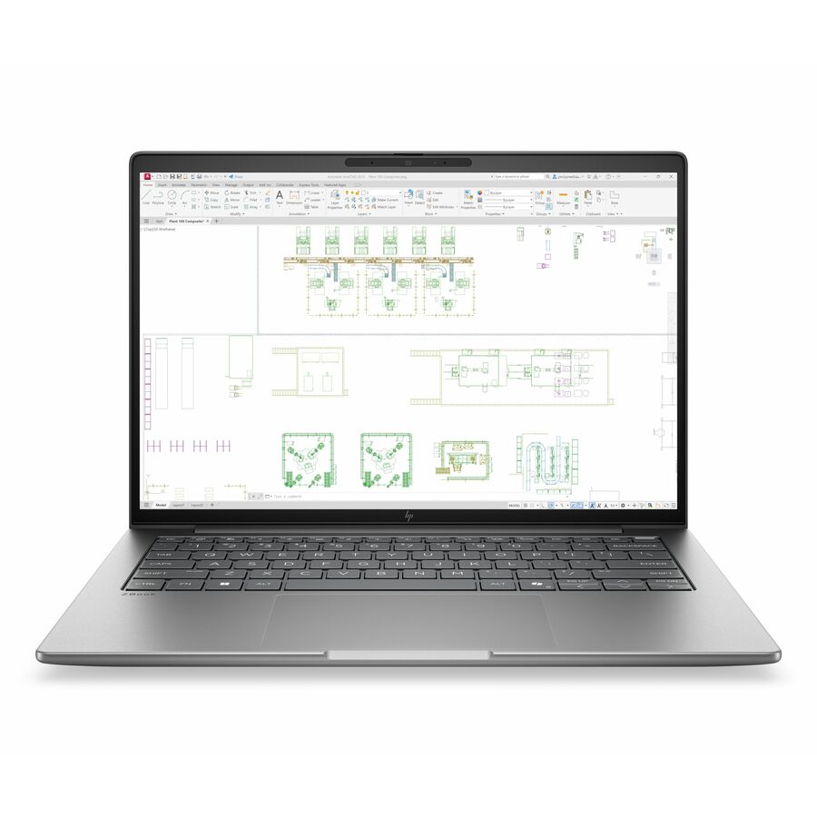 HP ZBook 8 G2i 14" Copilot+ PC Mobile Workstation - WUXGA - Intel Core Ultra 7 Series 3 356H - 16 GB - 512 GB SSD - English Keyboard - Meteor Silver Aluminum