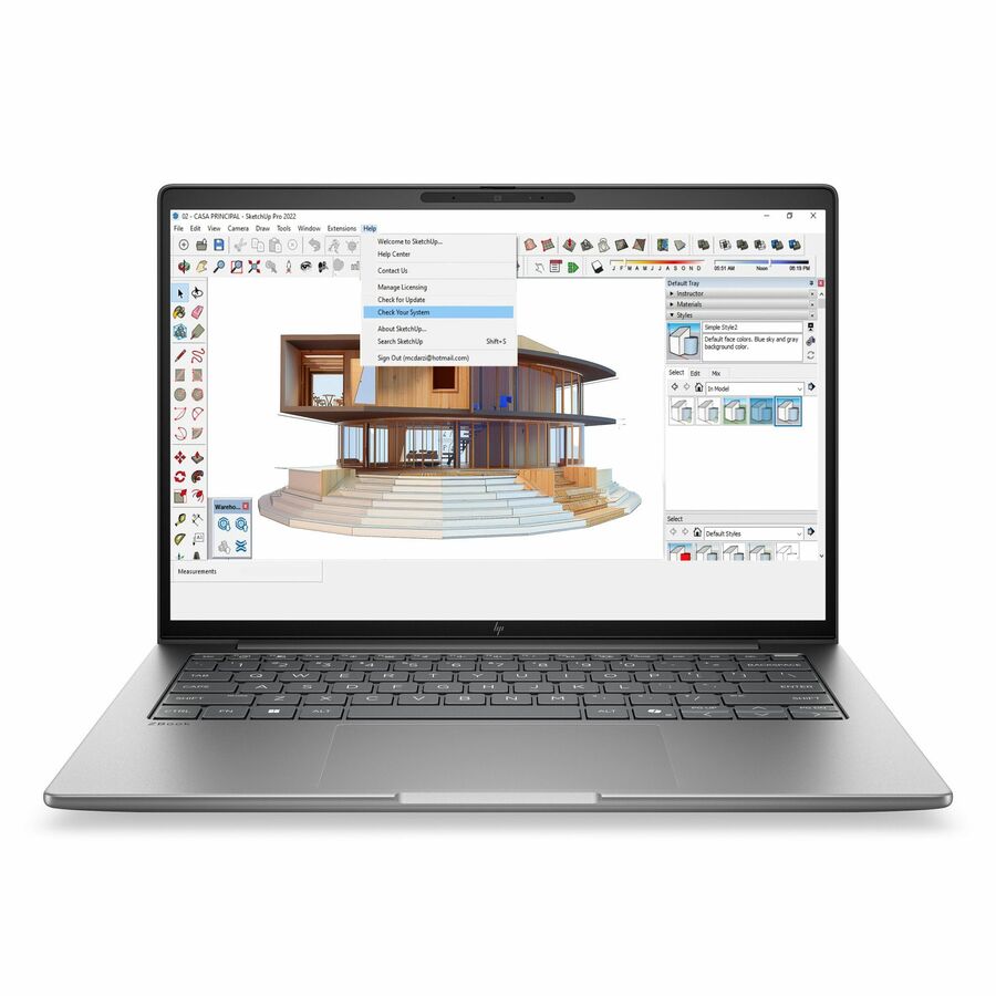 HP ZBook 8 G2a 14" Copilot+ PC Mobile Workstation - 2.2K - 120 Hz - AMD Ryzen AI 7 PRO Ryzen AI PRO 400 Series 450 - 64 GB - 1 TB SSD - English Keyboard - Meteor Silver