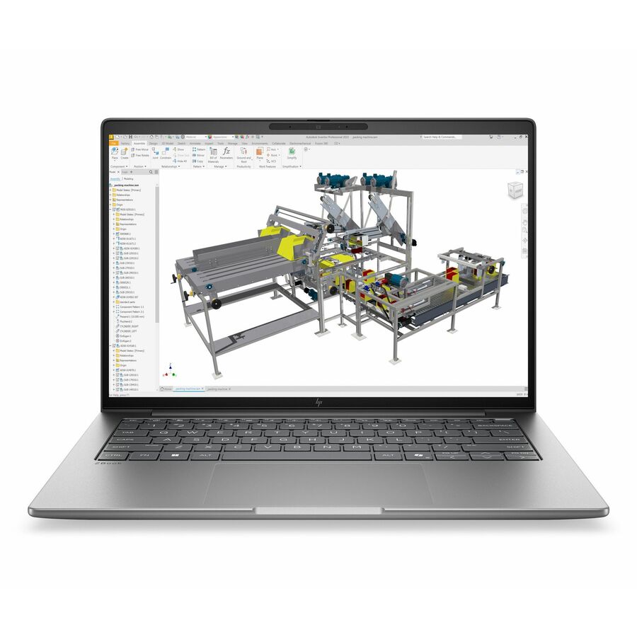 HP ZBook 8 G2a 14" Copilot+ PC Mobile Workstation - 2.5K - 120 Hz - AMD Ryzen AI 7 PRO Ryzen AI PRO 400 Series 450 - 32 GB - 512 GB SSD - English Keyboard - Meteor Silver