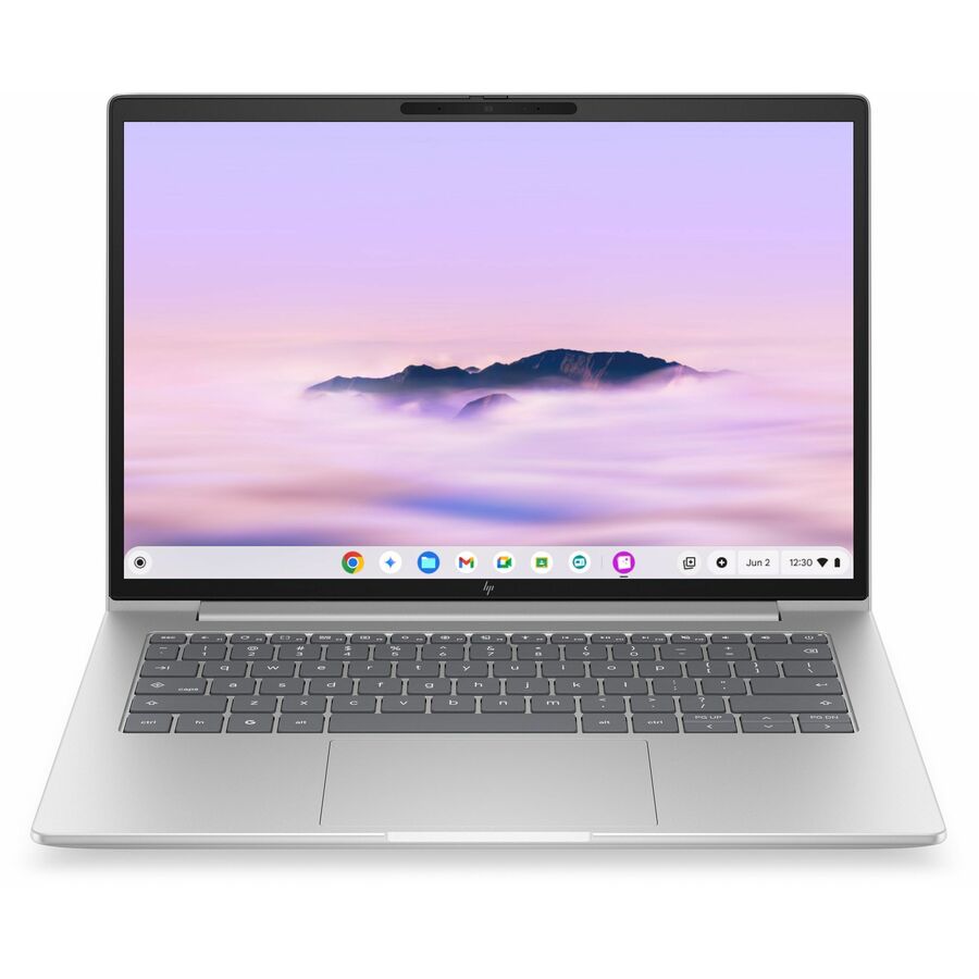 HP Elite 6 G2i 14" Chromebook - WUXGA - Intel Core 5 Series 2 220U - 8 GB - 128 GB Flash Memory - English Keyboard - Pike Silver Aluminum